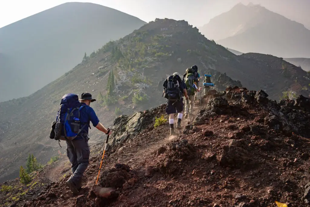 hiking as a sport