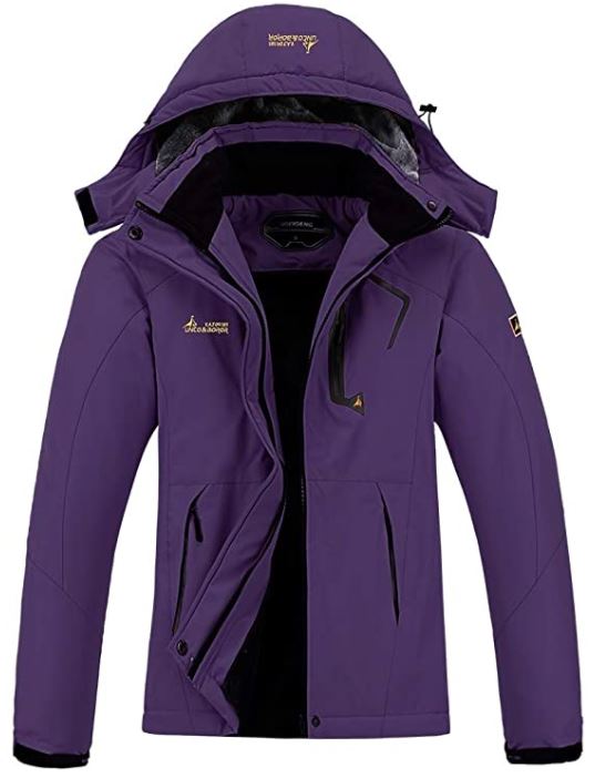 Moerdeng Women’s Waterproof Ski Jacket