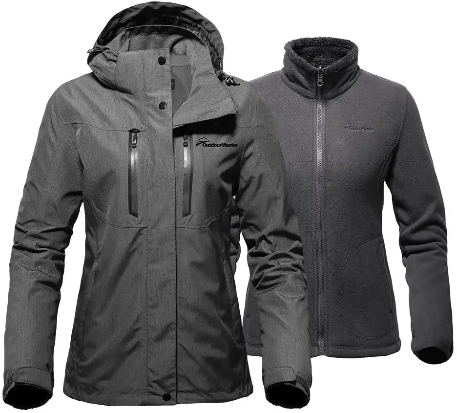 OutdoorMaster Women’s 3-in-1 Ski Jacket