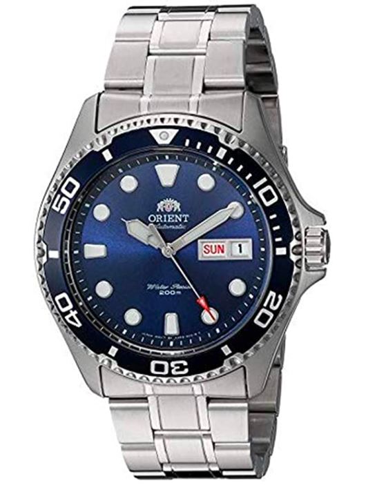 Orient Men's Japanese Automatic / Hand-Winding Stainless Steel 200 Meter Diving Watch
